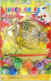 Витраж Рыбка круглая (2520) (блистер)