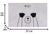 Папка-конверт А4 на кнопке "What"
