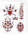 Трафарет пластиковый многоразовый Замок (20х25) (Л-055) - 1
