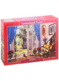 Пазл «Вид на сад» 1000 элементов, Castorland