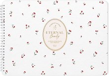 Альбом для рисования "Posy. Белый", А4, 40 листов, спираль