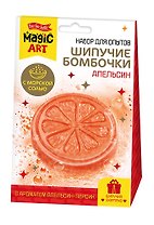 Набор для опытов "Шипучие бомбочки. Апельсин"
