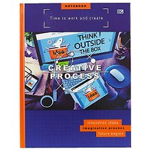Книга для записей «Creative Process», А5, 80 листов, твердая обложка, в ассортименте, BG