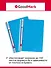 Папки-скоросшиватели А4 0,14/0,30мм 12шт, с карманом, ассорти, GoodMark - 2
