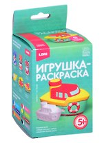 Набор для творчества. 3D Art  Игрушка-раскраска Кораблик