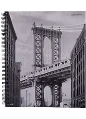 Тетрадь в клетку Listoff, "Монохром", 96 листов, в ассортименте