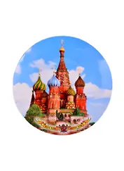 Тарелка Москва ХВБ фарф.D15 без борта (15-6-19)