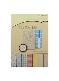 Бумага для скрапбукинга The Good Life (11023102) (14,8х21см) (20л.) (10 диз. по 2л.) (упаковка