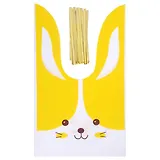 Пакеты для мини подарков "Корги"  13,5Х22, 20шт