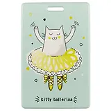 Чехол для карточек Kitty ballerina мятный (ДК2017-129)
