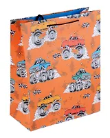 Пакет А4 32*26*12 "Монстр трак" дет., бум.мат.ламинат