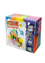 Мягкий конструктор (47094) (44 дет.) (3-7 лет) (прозр. сумка)