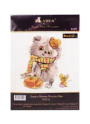 Набор для вышивания крестом ТМ Алиса Басик и Милена. В гости к Вам (0-177) (13х13см)