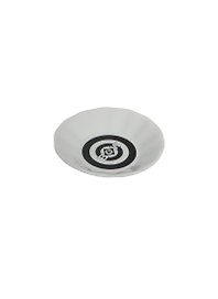 Набор Black&White (розетка для варенья подставка для чайных пакетиков) фарфор GiftLand (8529 B&W)
