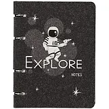 Тетрадь на кольцах в клетку Listoff, "Limited. No. 4", 120 листов