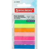 Закладки самоклеящиеся Неоновые, 8 цветов по 20 листов