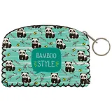 Кошелек на молнии Панда (9х13) (кожзам)