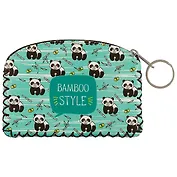 Кошелек на молнии Панда (9х13) (кожзам)