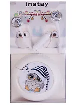 Наушники с гарнитурой и боксом Сонная Сова