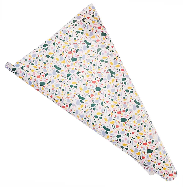 Бумага упаковочная 70*100см "Golden Pattern" инд.уп., ассорти