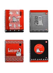 Тетрадь в клетку "Кот Саймона", 96 листов, в ассортименте