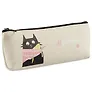 Пенал на молнии «Кот с шарфом», 20 х 8 см