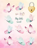 Блокнот с замочком. Танец бабочек (в подарочном коробе, 160 стр., цветной)
