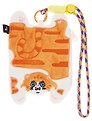Брелок-кошелек на молнии Котик рыжий (текстиль) (16х11) (12-202511-MN6-85)