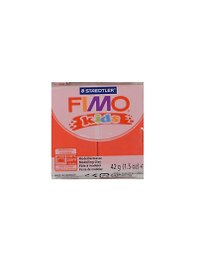 FIMO kids полимерная глина для детей (блестящий красный) (8030-212) (42г) (упаковка)