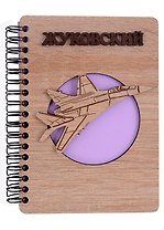 ГС Блокнот Жуковский самолет вид 2 (15,8х11) (хдф)