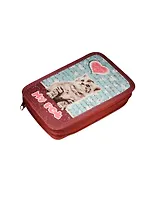 Пенал школьный 2отд. "Мой питомец" 19*11см, лам. картон, конгрев, Оникс