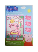 Набор для творчества, т.м. Peppa Pig, Роспись цветным песком Путешествие Пеппы