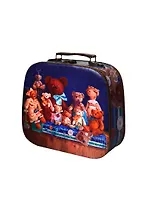 ПР Сувенир Шкатулка Феникс из МДФ "Медвежата" 28,5*25*10,5см арт.36046