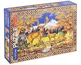 Пазл hatber "Ковер СССР. Олени", 1000 элементов