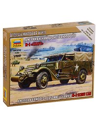 Сборная модель «Американский бронетранспортер М-3 СКАУТ», ZVEZDA (6245)