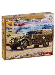 Сборная модель ЗВЕЗДА Бронетранспортер М-3 Скаут 6245