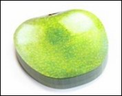 Стикер "Фрукты" яблоко зеленое (002515) (Карамба)