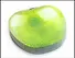 Стикер "Фрукты" яблоко зеленое (002515) (Карамба) - 0