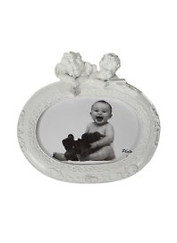 Фоторамка полирезина Ангелы-музыканты (39171) (18,2х17см)