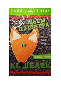 Набор для творчества, HOBBY TIME, Шьем из фетра. Кошелек своими руками Лисенок