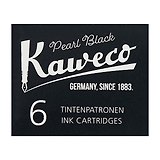 Картриджи Kaweco, жемчужно-черный, 6 штук