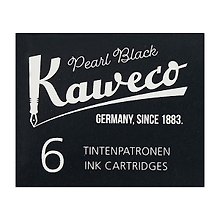 Картриджи, жемчужно-черный, Kaweco, 6 штук
