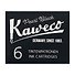 Картриджи, жемчужно-черный, Kaweco, 6 штук - 0
