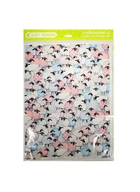 Рисовая бумага для декупажа Craft Premier Цветные овцы (CP07251) (А3) (25г/м) (упаковка)