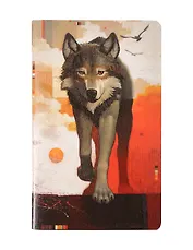 Тетрадь, 40 листов, А6, (108*175), клетка, Art-Blanc, Wildlife, на скрепке