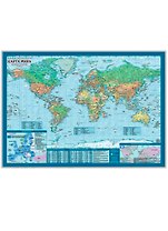АГТ Геоцентр Карта настольная Политическая карта Мира м1:69000000 ламинир.