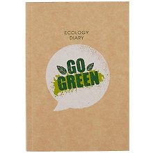 Ежедневник недатированный «Eco-friendly! №2» А5, 136 листов, Listoff