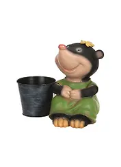 Кашпо Крот девочка (106-206)