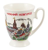 Кружка Нижний Новгород (фарфор) (067-P-76) - 0