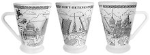 Кружка Санкт-Петербург 270 мл. (сатинированная) в ПК